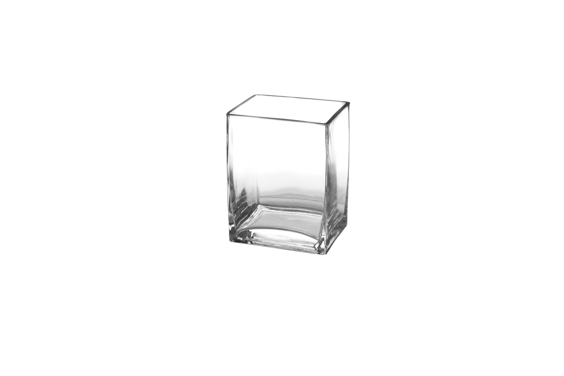 Rectangle Clear Glass-Urban Trends Collection-Clear-5x4x6-Urban Trends Collection