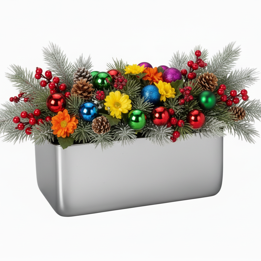 Aeloria Rectangular Glass Vase