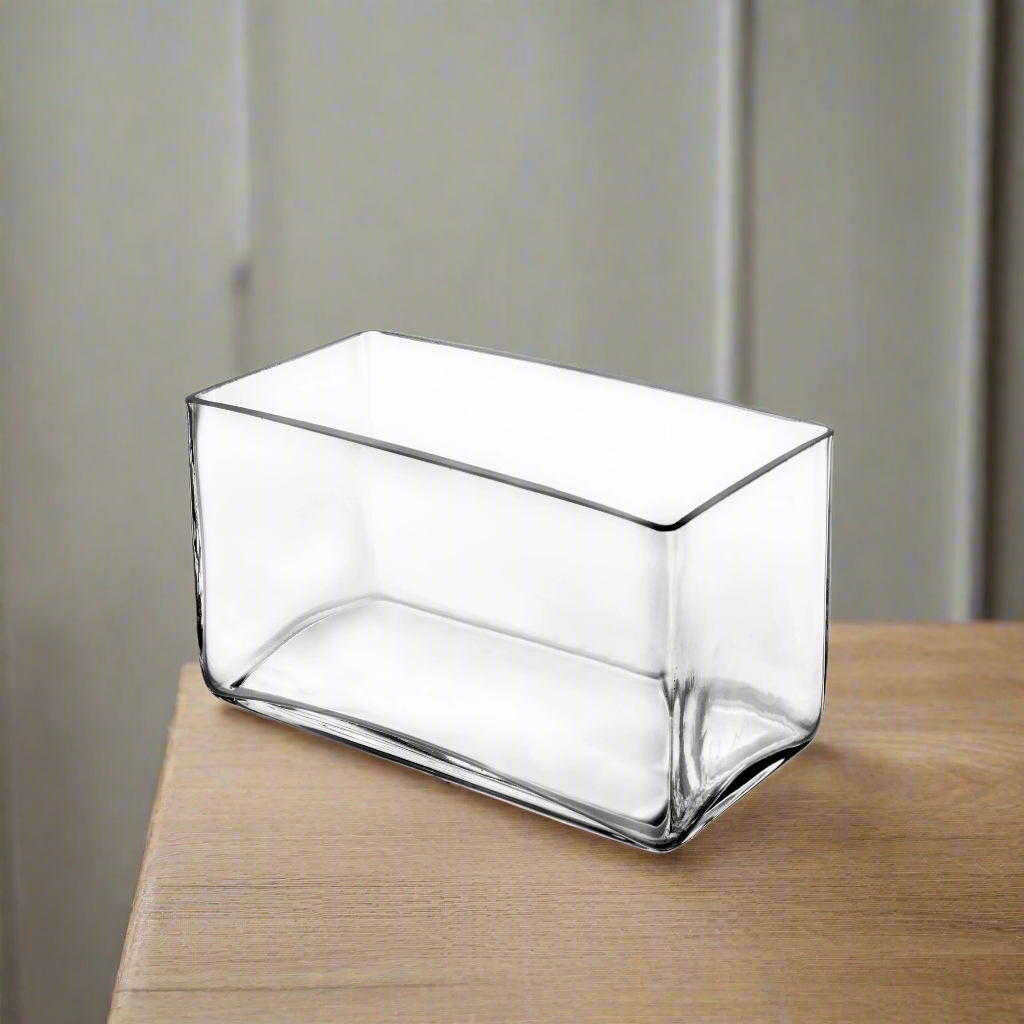 Aeloria Rectangular Glass Vase