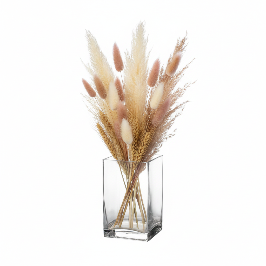 Clara Rectangle Glass Vase