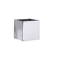 Square Clear Glass-Urban Trends Collection-Silver-5x5-Urban Trends Collection