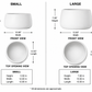 Alera Ceramic Round Planter