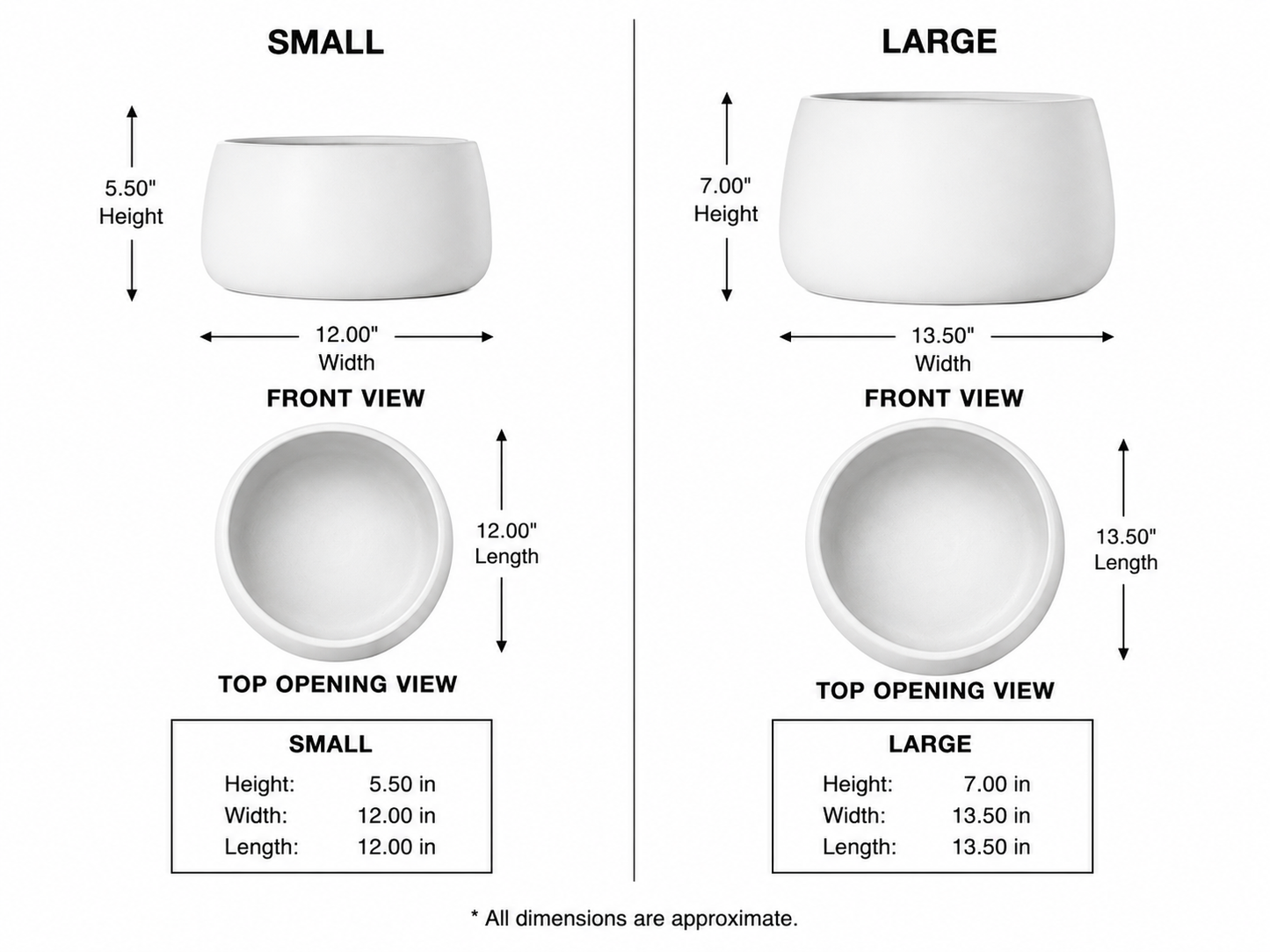 Alera Ceramic Round Planter