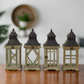 Taren Square Wood Lanterns (Set of 4)
