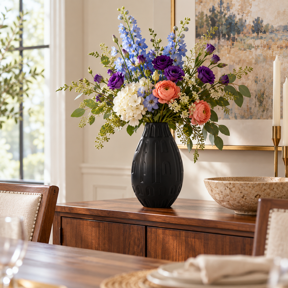 Twyla Bellied Ceramic Vase