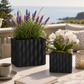 Wynn Geometric Ceramic Vase