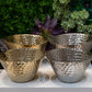 Porcelain Bowl Polished Chrome Finish-6"H