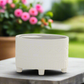 Naya Ceramic Oval Tribal Pot with Stand