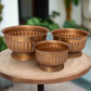 Fynora Metal Planter Set (Set of 3)