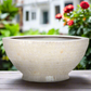 Kaelenn Ceramic Shell Boat Planter