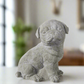 Dana Cement Sitting Baby Bulldog Figurine