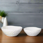 Elara Gloss White Ceramic Pot Set (Set of 2)