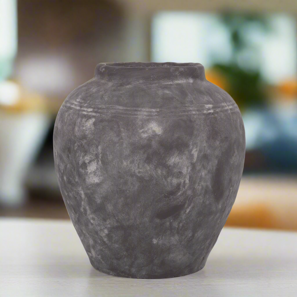 Nhyinnah Cement Pot Grey