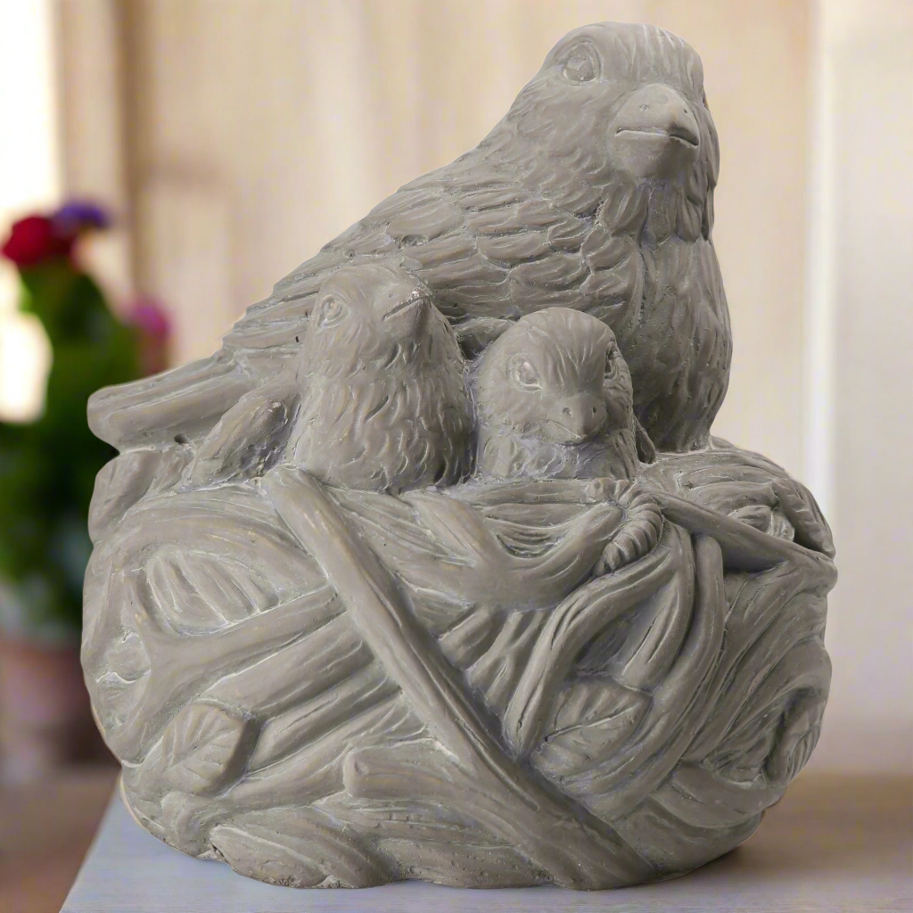 Greta Terracotta Hollow Bird’s Nest Figurine