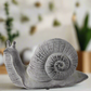 Mariam Cement Snail Figurine