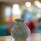 Neena Terracotta Bellied Round Flower Vase with Uneven Lips