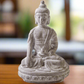 Emilli Cement Meditating Buddha in Bhumisparsha Mudra