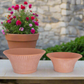 Piper Terracotta Round Planter Set (Set of 2)