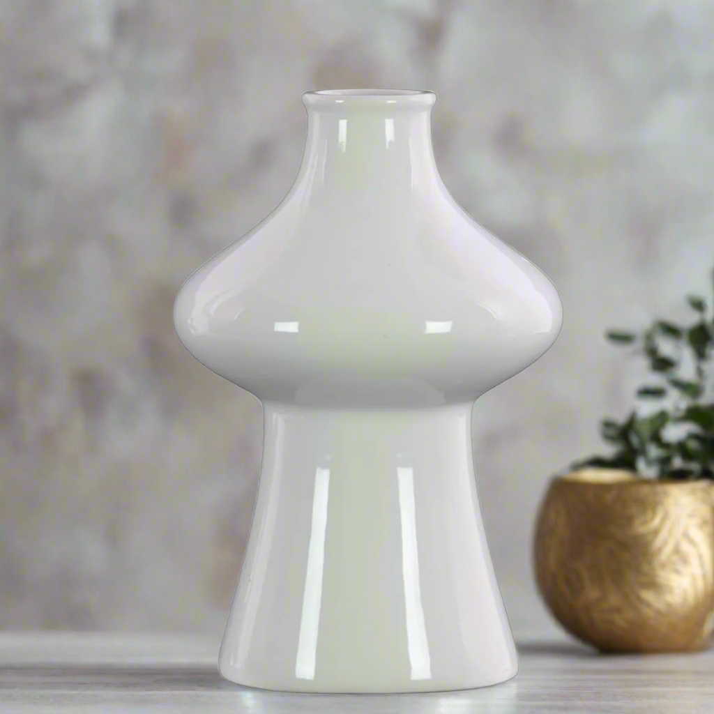 Sylric Bellied Ceramic Vase