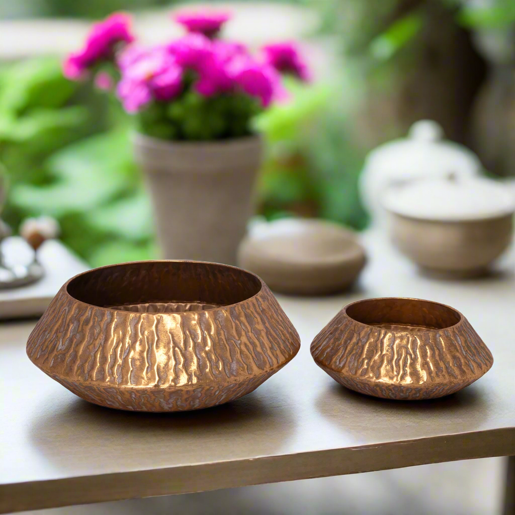 Fayra Metal Planter Set (Set of 2)