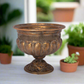Brynne Metal Gold Urn Planter