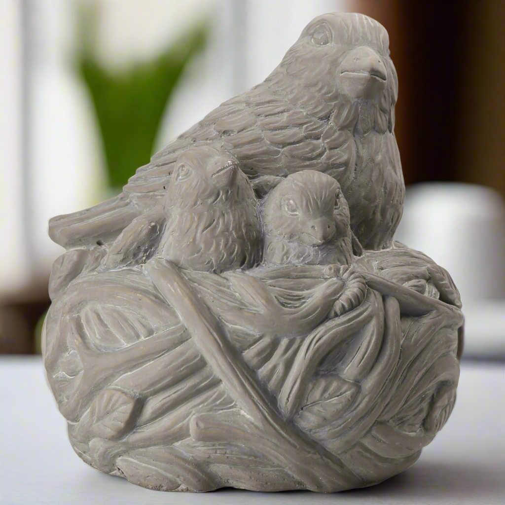 Greta Terracotta Hollow Bird’s Nest Figurine