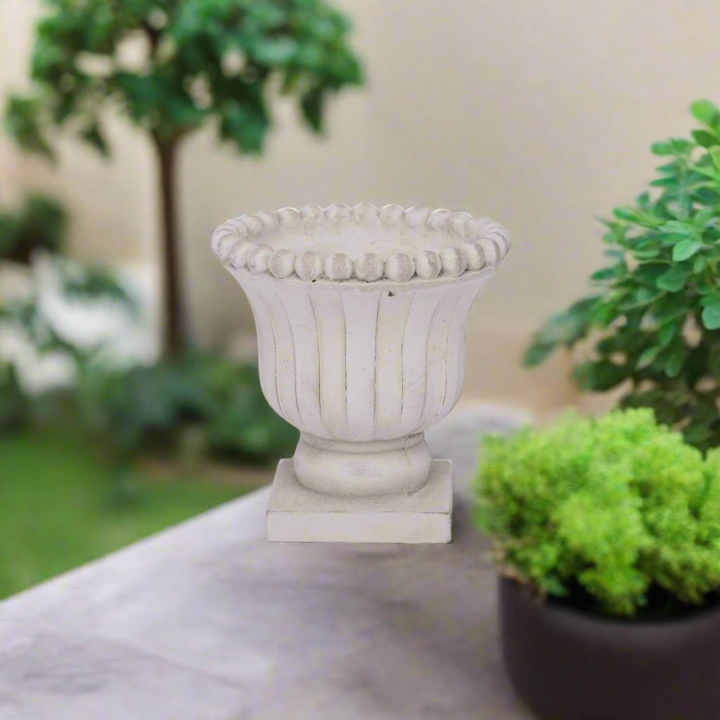 Etta Cement Urn Planter