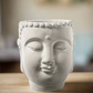 Mael Cement Lady Buddha Head Pot