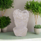 Braelyn Cement Lady Pot