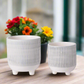 Korvia Shadow Column Tripod Planter Set (Set of 2)