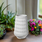 Elena Ceramic Round Vase