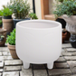 Zelda Ceramic Footed Round Pot