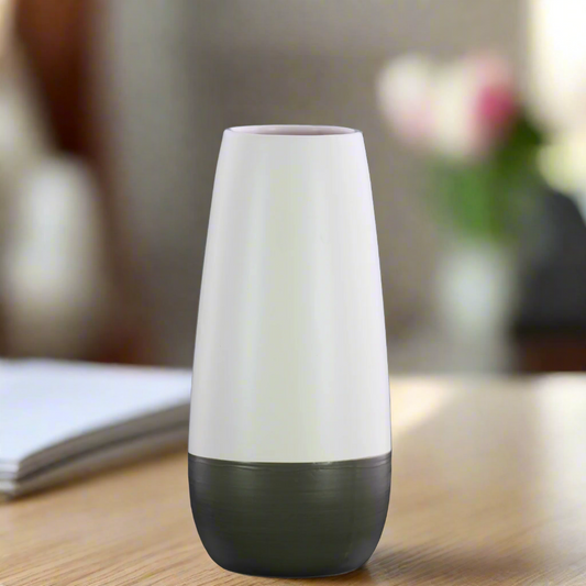 Dimity Ceramic Round Vase