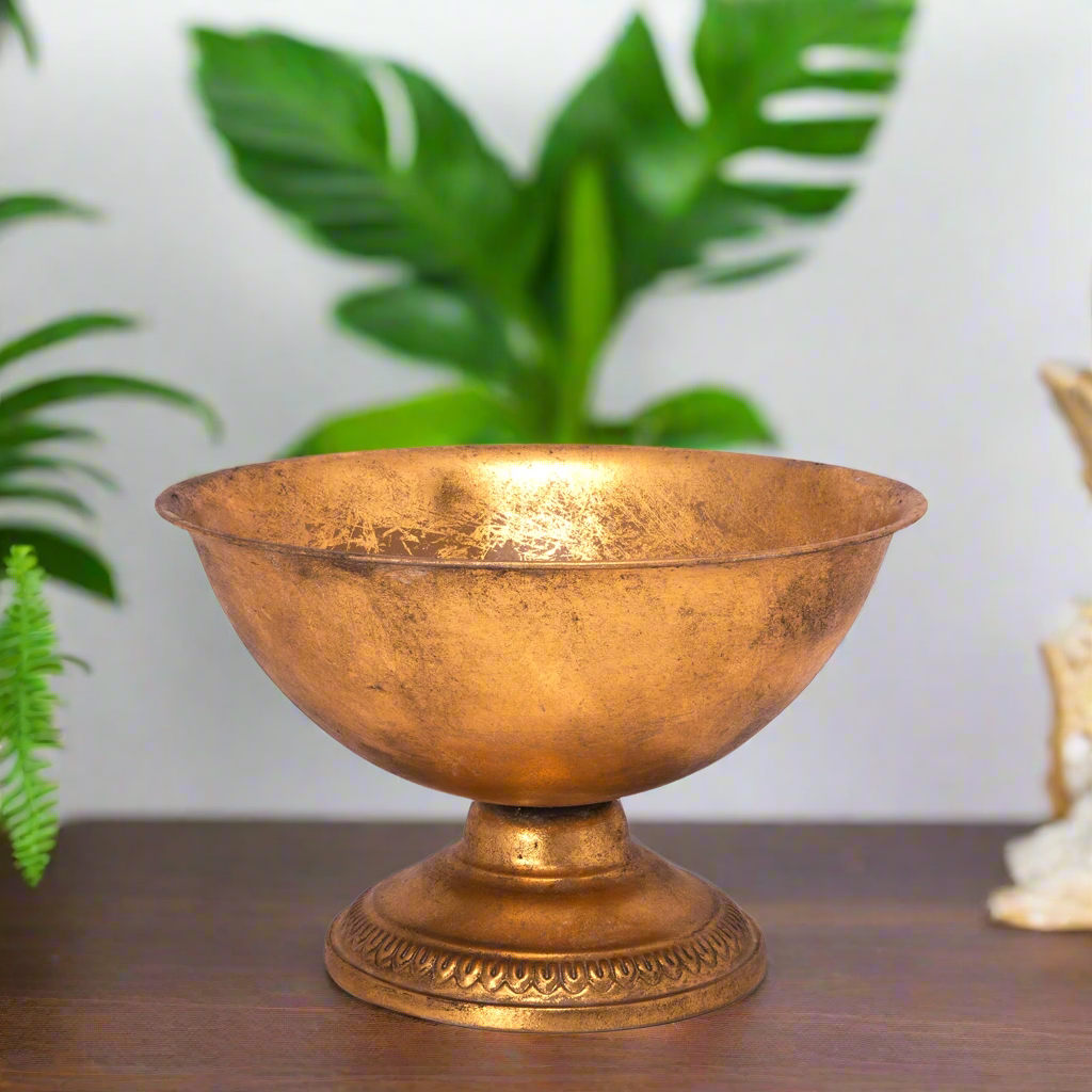 Donna Metal Gold Planter