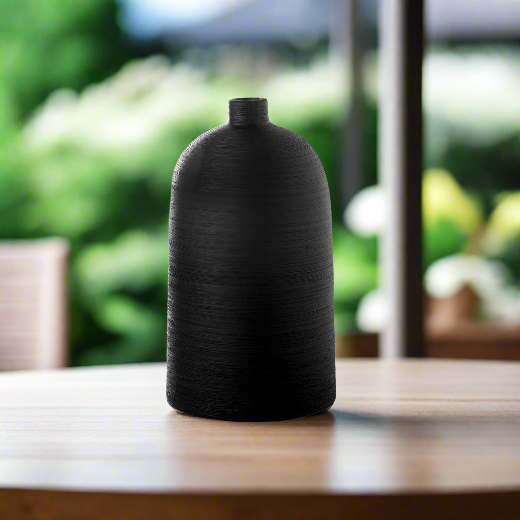 Hartlen Ceramic Textured Accent Vase