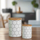 Lavender Ceramic Canister Set (Set of 2)