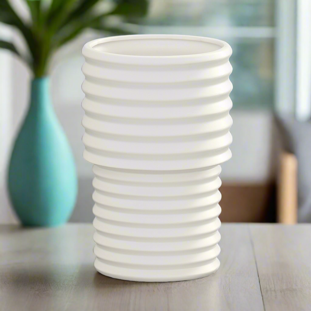 Annika Ceramic Round Vase