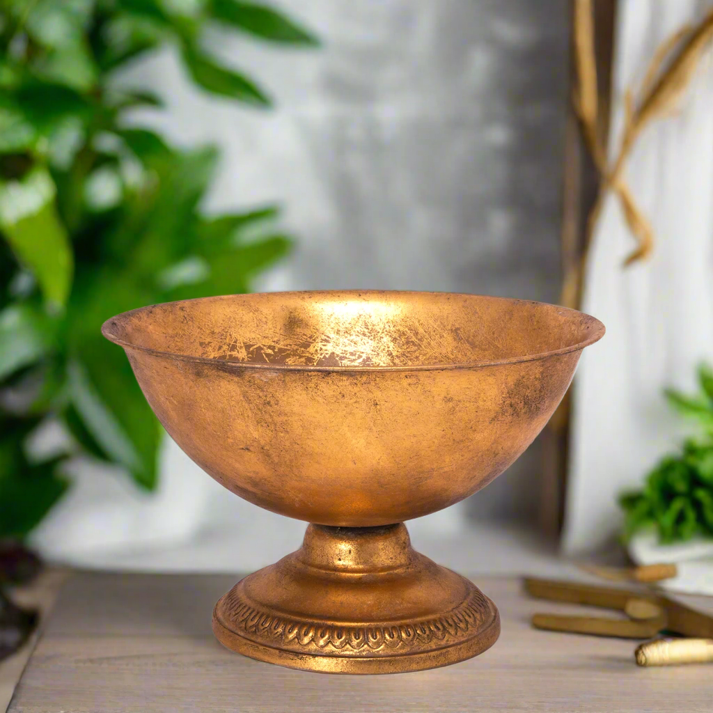 Donna Metal Gold Planter