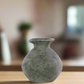 Neena Terracotta Bellied Round Flower Vase with Uneven Lips