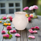 Blanche Ceramic Amphora Vase