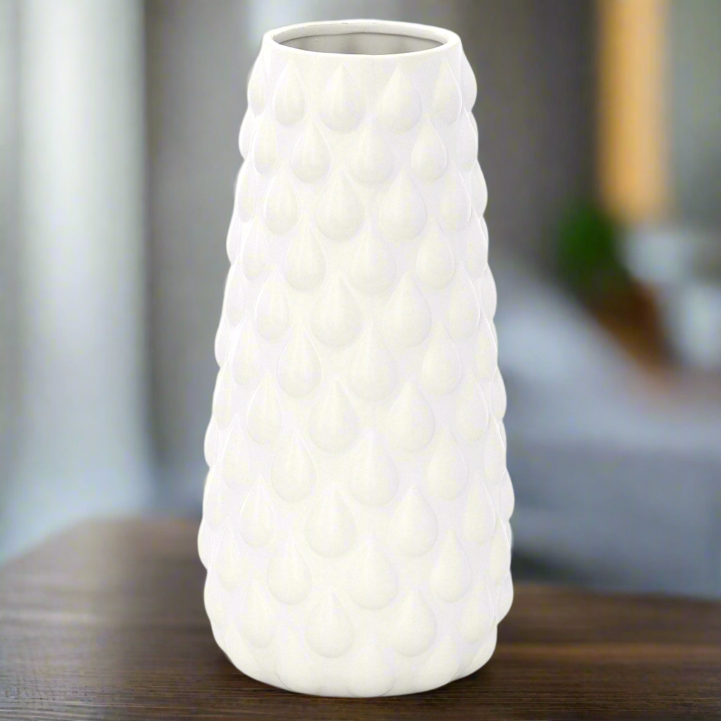 Nicolette Ceramic Round Vase