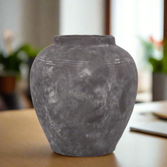 Nhyinnah Cement Pot Grey