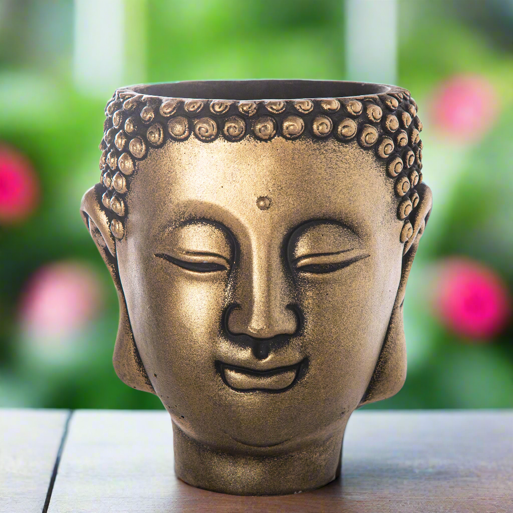 Sian Buddha Head Pot