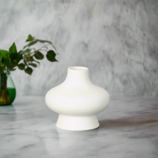 Ivy Ceramic Bellied Vase