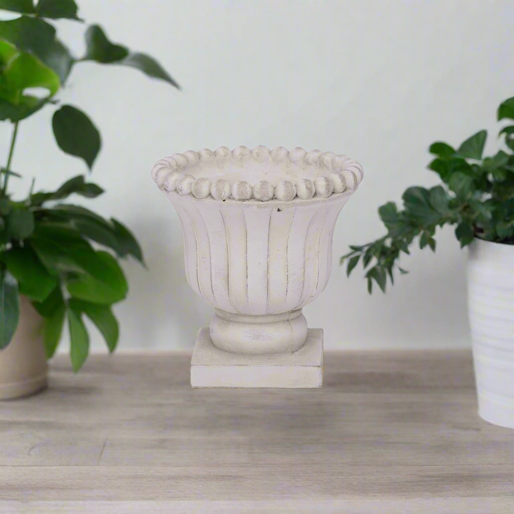 Etta Cement Urn Planter