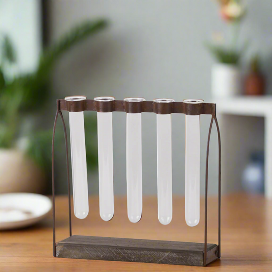 Oaklynn Metal Clustered Hanging Bud Vase Holder