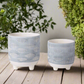 Jovira Ovate Tripod Planter Set (Set of 2)
