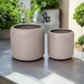 Ceyvon Matte Ceramic Planter Set (Set of 2)