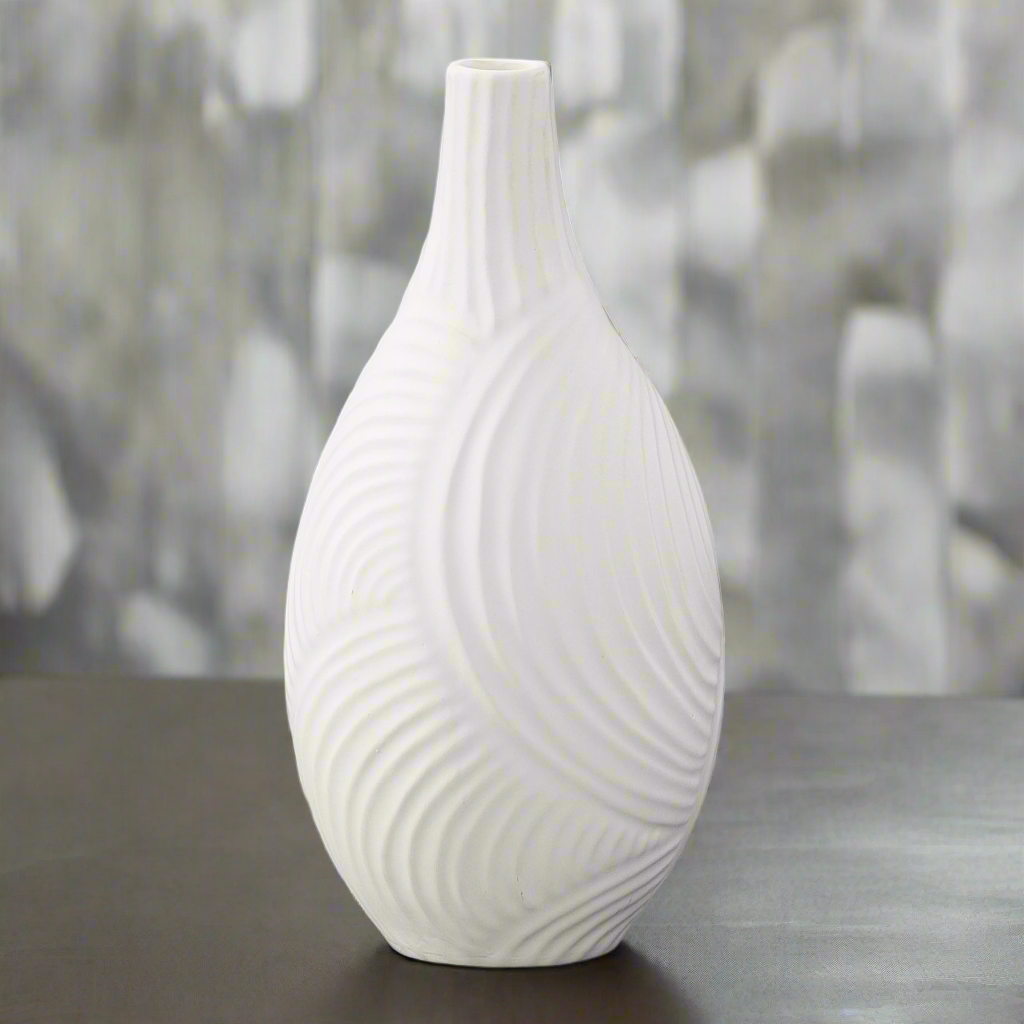Tayah Ceramic Round Bellied Vase