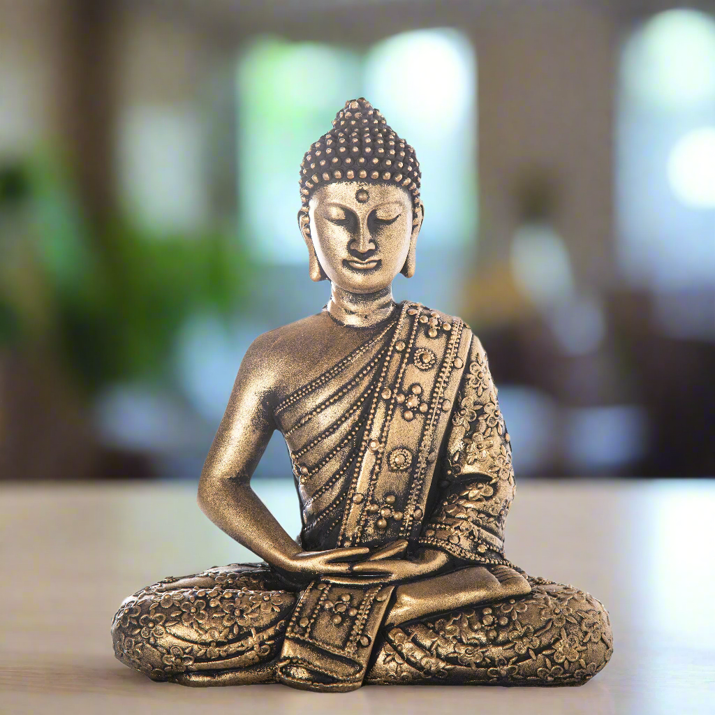 Amadee Cement Meditating Buddha Figurine